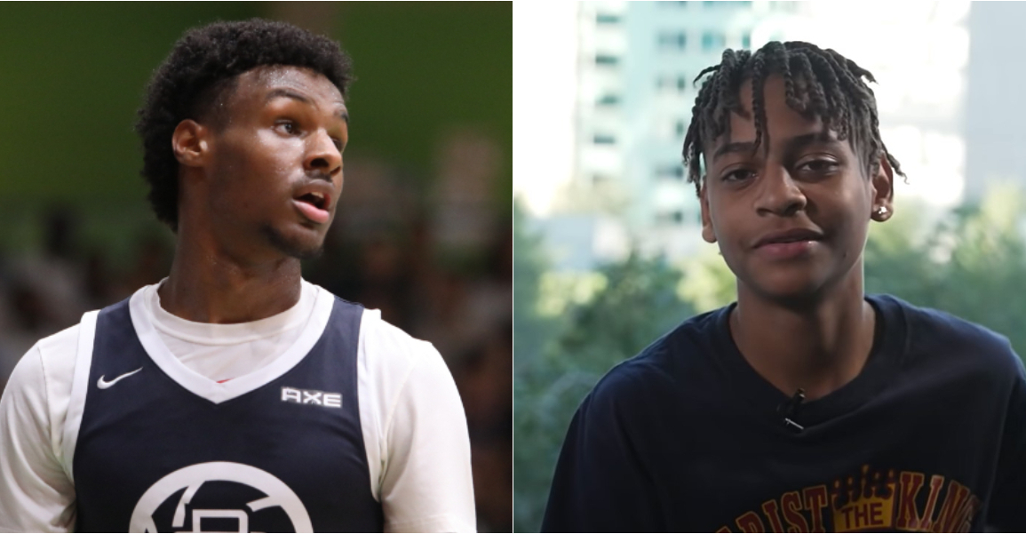 20 ans après leurs pères, les fils de LeBron et Melo vont s’affronter