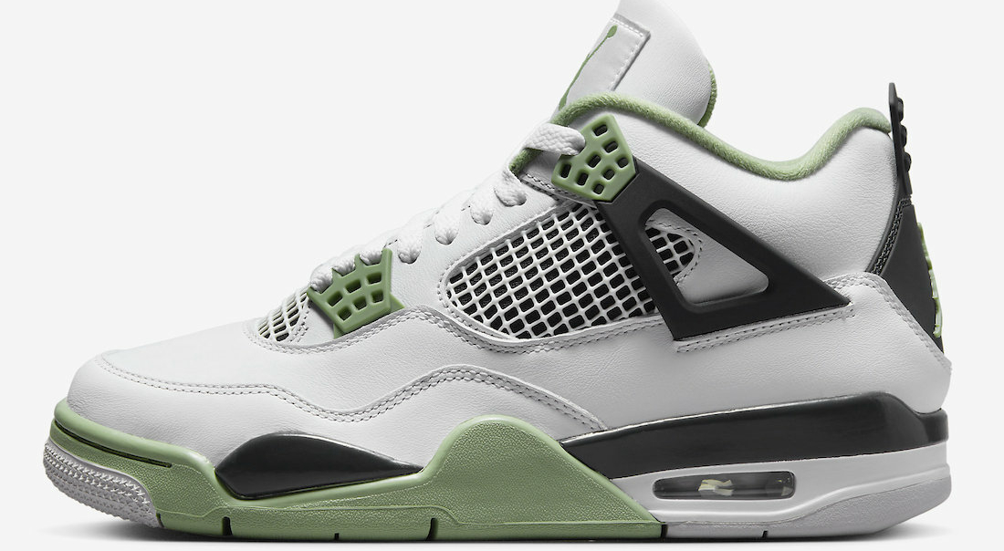 Les images officielles de la Air Jordan 4 Seafoam