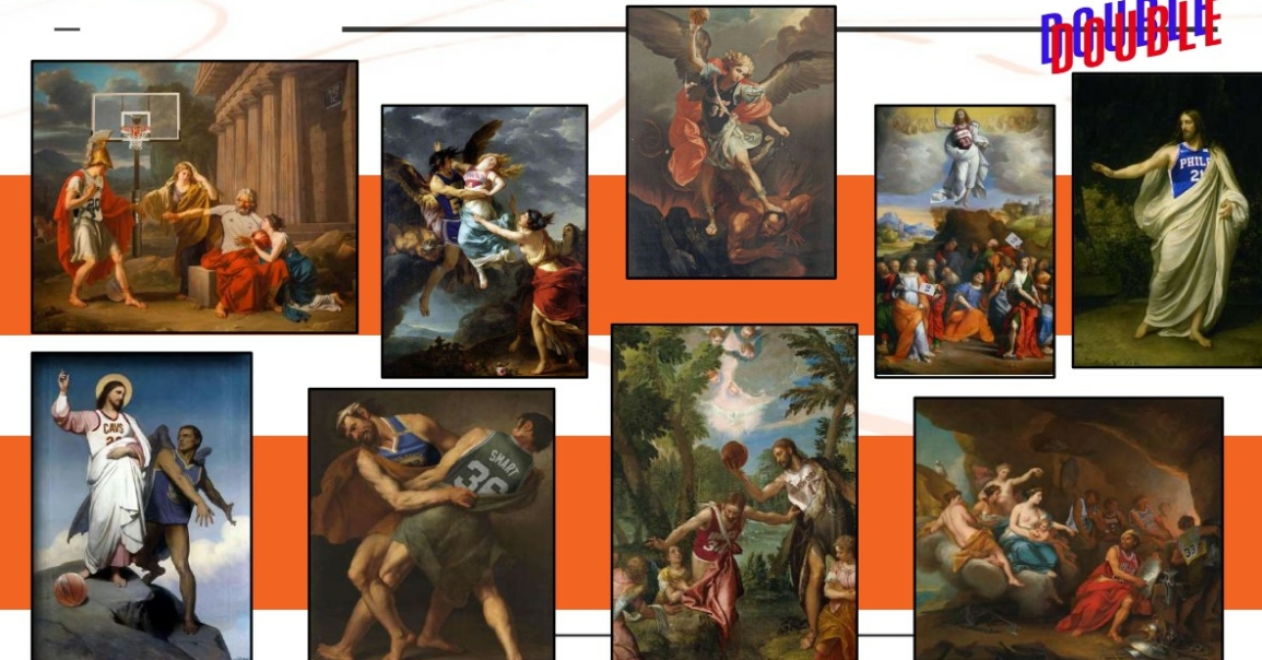 L’expo Double Double, quand la NBA hacke les toiles de maîtres