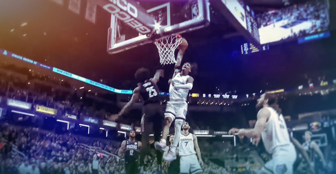 Ja Morant claque le plus beau dunk de sa vie !