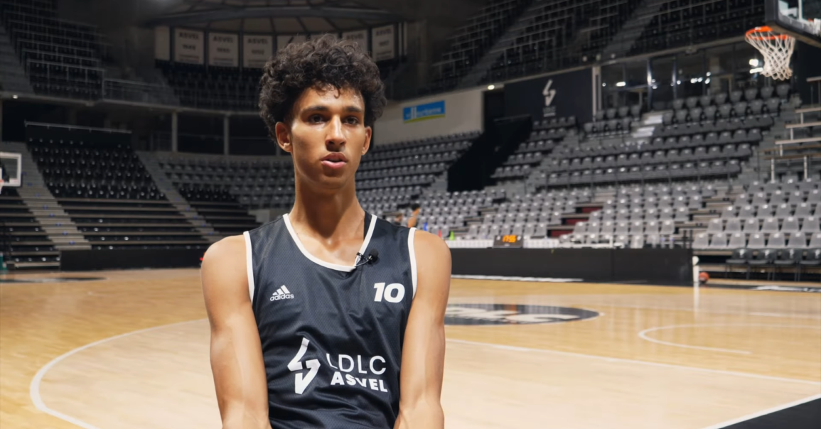 Zaccharie Risacher représentera la France au Nike Hoop Summit