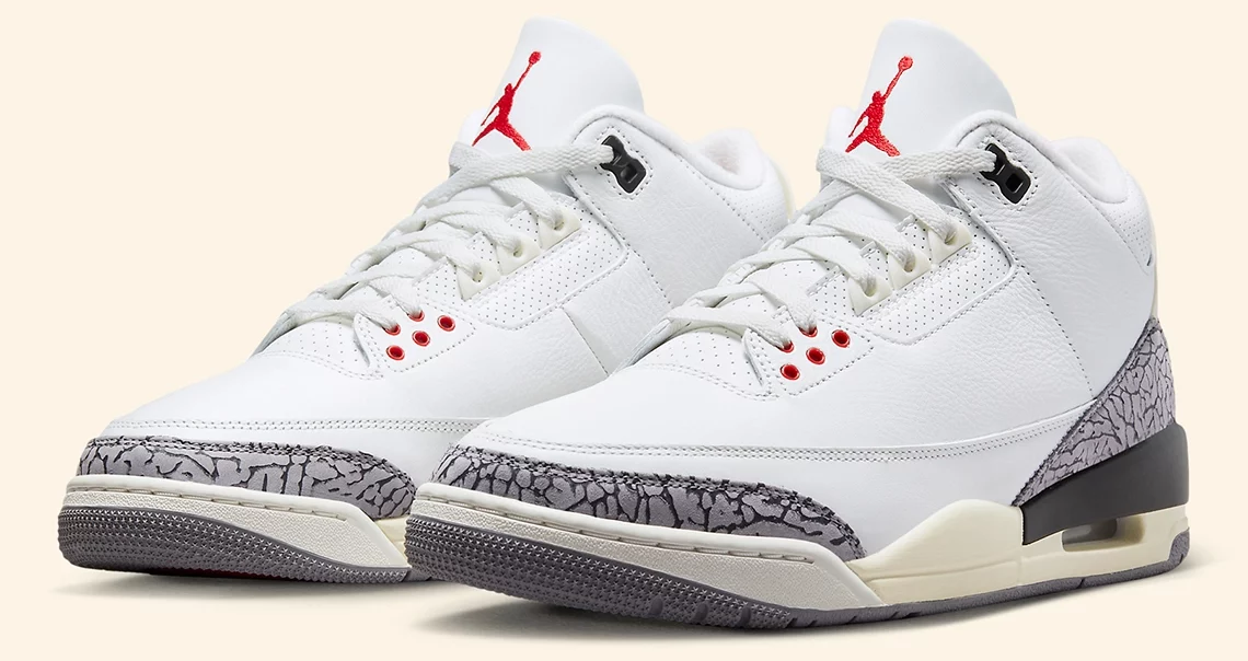 Les images officielles de la Air Jordan 3 Reimagined