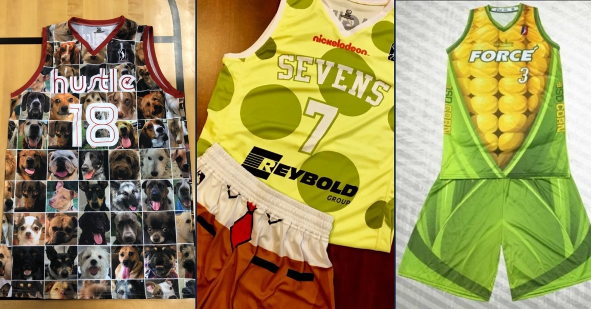Les 5 maillots de G League les plus improbables (et les plus moches) de l’Histoire