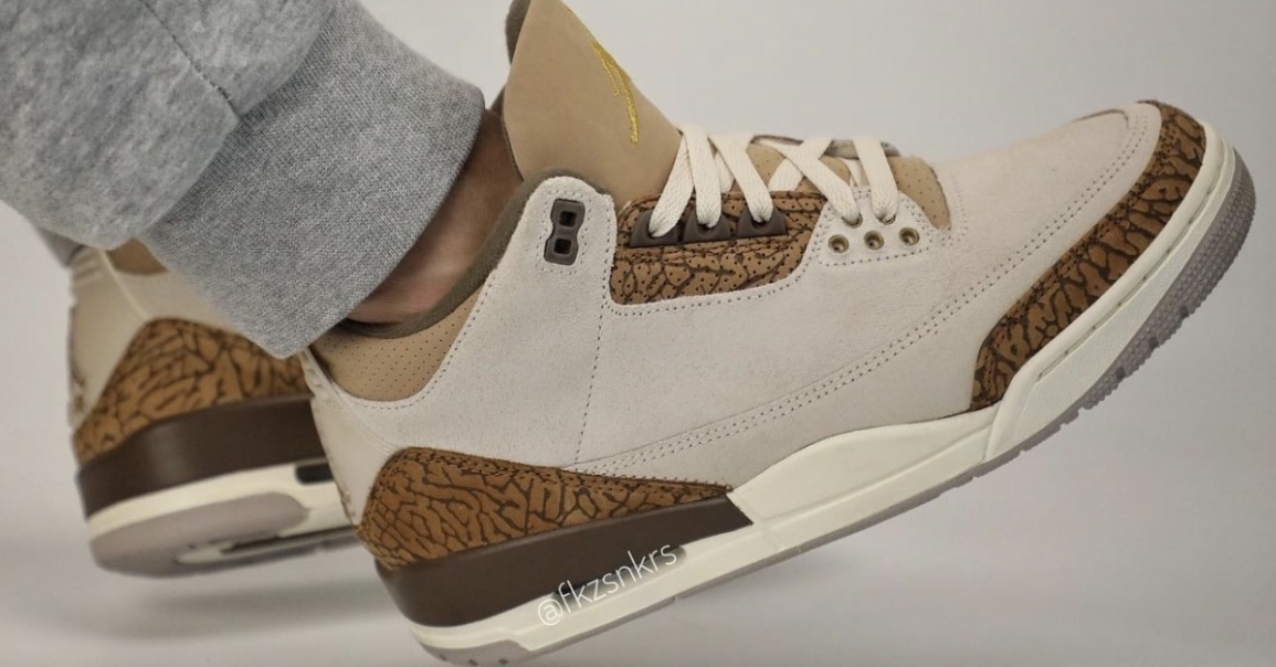 Les premières images de la Air Jordan 3 Palomino