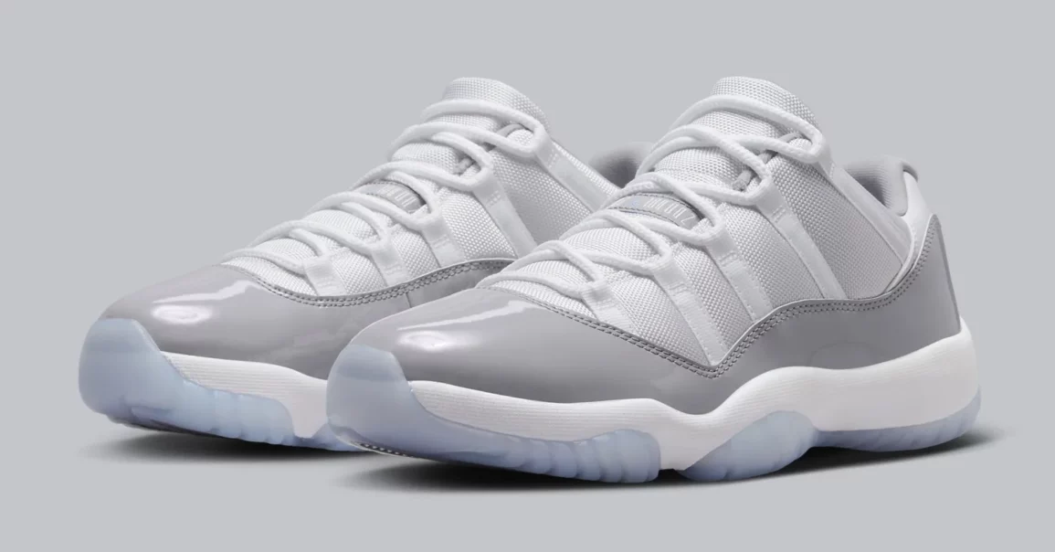 Sortie de la semaine : Air Jordan 11 Low Cement Grey