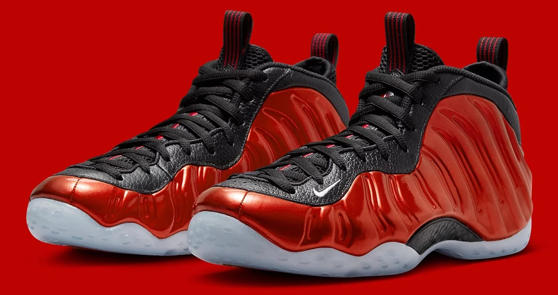 Les images officielles de la Nike Air Foamposite One “Metallic Red”