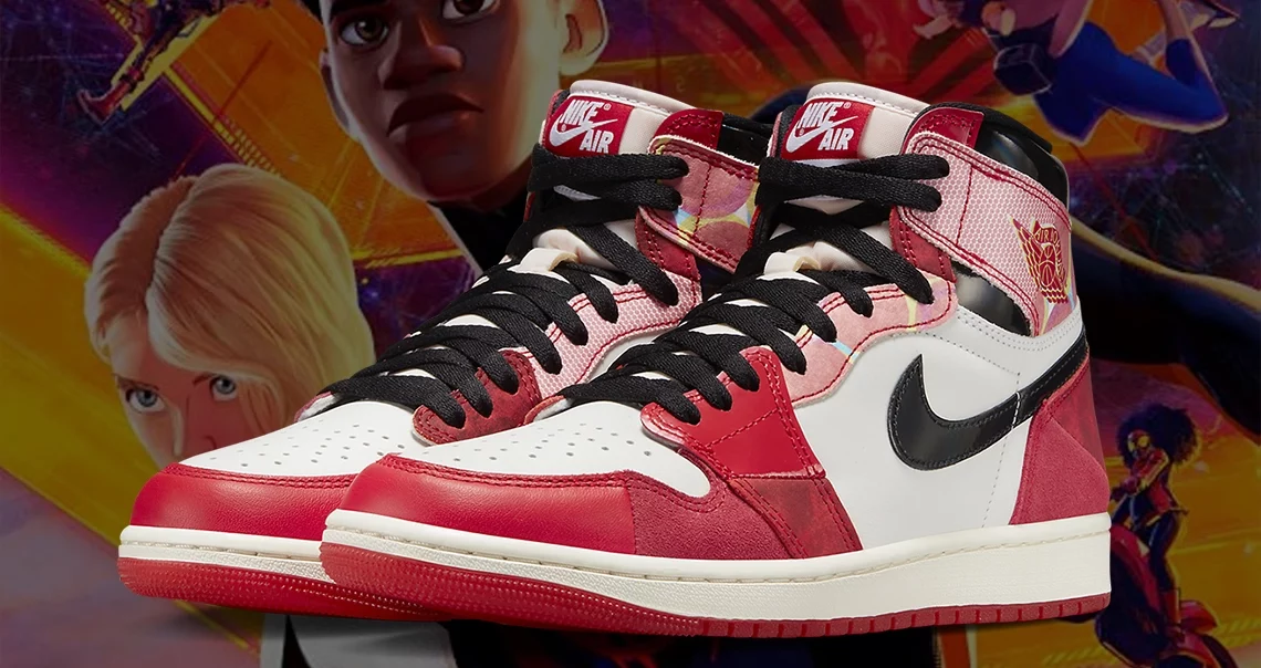 Les images officielles de la Air Jordan 1 Across The Spider Verse