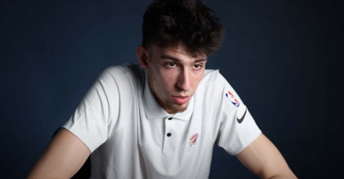 Chet Holmgren « ne fuit devant rien et n’a peur de rien »