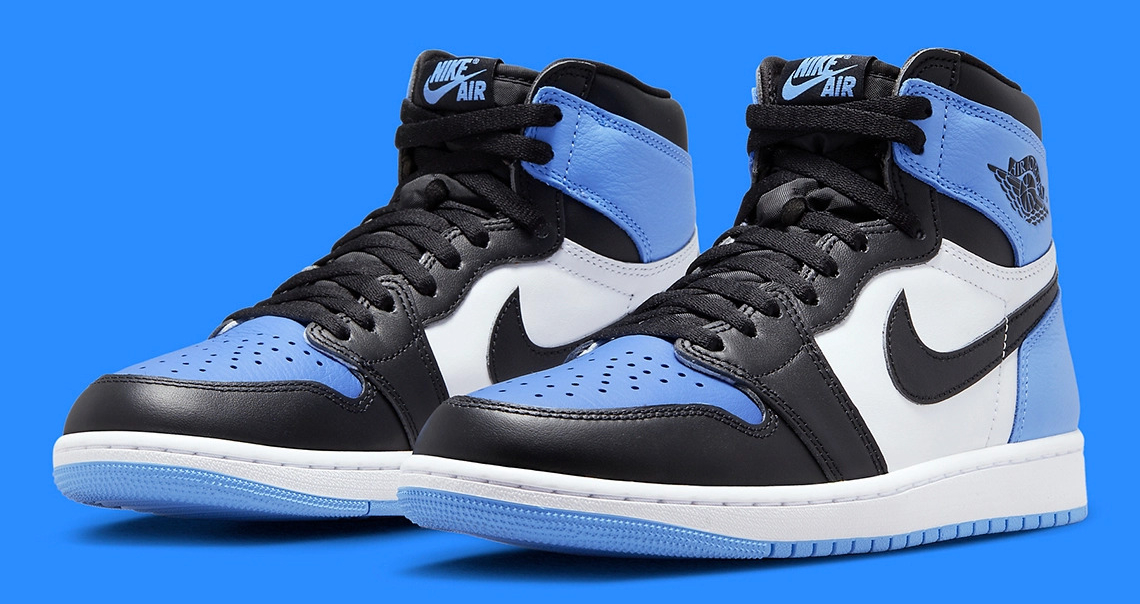 Les images officielles de la Air Jordan 1 High OG UNC Toe