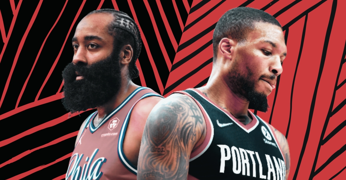 Pourquoi les transferts de Damian Lillard et James Harden n’avancent pas
