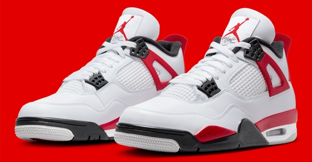 Les images officielles de la Air Jordan 4 Red Cement