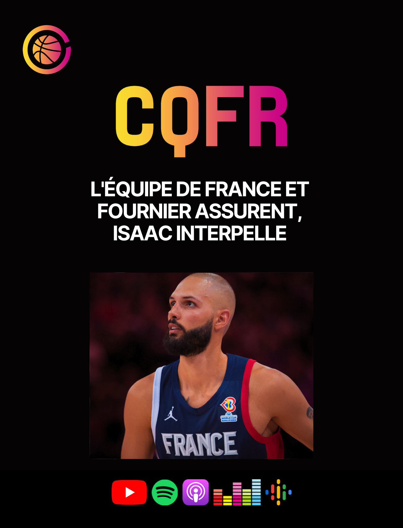 CQFR Evan Fournier Equipe de France