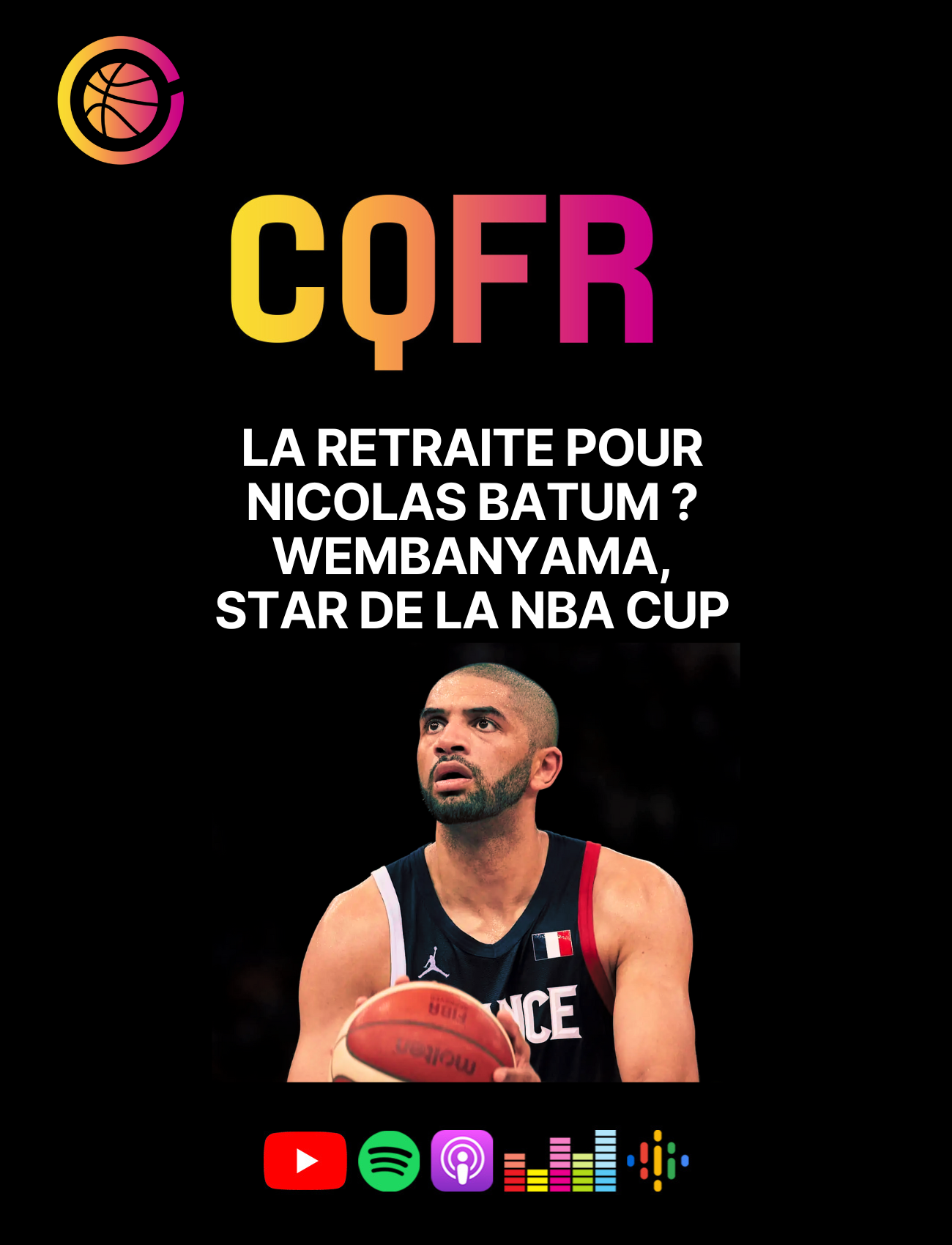 CQFR BasketSession NBA Cup Nicolas Batum
