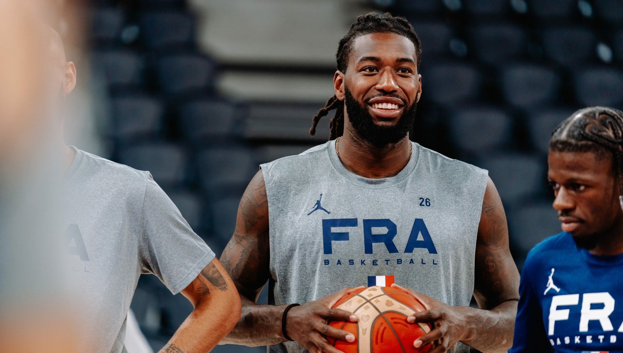 Mathias Lessort de retour avec les Bleus pour le Mondial