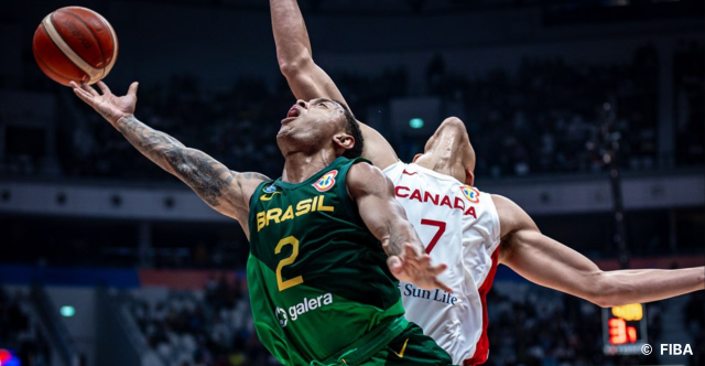 Le Canada, désemparé, tombe face au Brésil