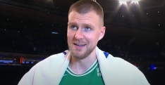 Kristaps Porzingis prévient la NBA pour l’attaque des Celtics