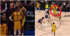 LeBron réclame le ballon, D’Angelo Russell l’ignore royalement…