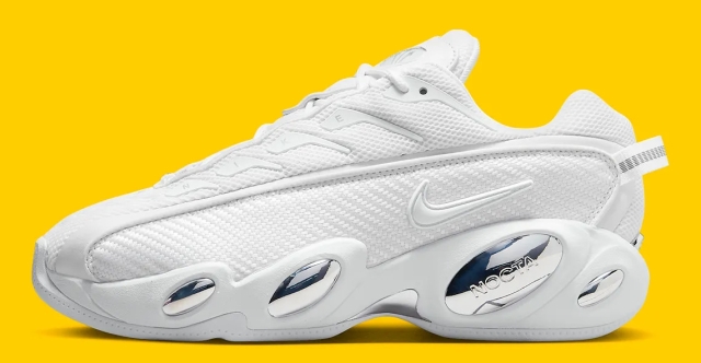 Une nouvelle Nike NOCTA Glide en full white