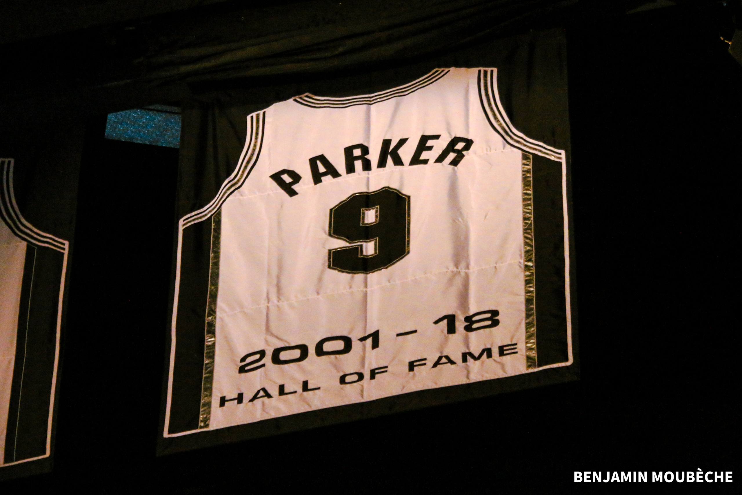 Maillot Tony Parker Hall of Fame