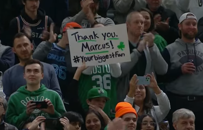 L’hommage de Boston à Marcus Smart, c’était les frissons