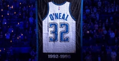 Shaquille O’Neal, le premier maillot retiré dans l’histoire du Magic