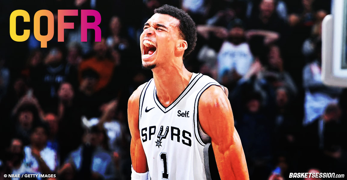 CQFR : « five-by-five » pour Victor Wembanyama, les Grizzlies enfoncent les Bucks !