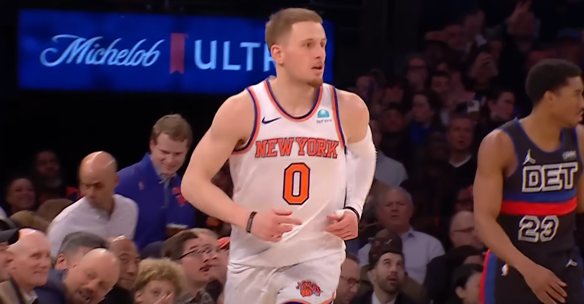 Donte DiVincenzo et les Knicks, il y avait un hic…