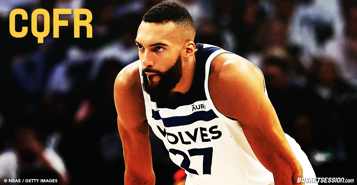 Ça c’est le basket que j’aime : gros mismatch dans la raquette pour Rudy Gobert, Julius Randle le boycotte, 3 secondes, ANT vener…