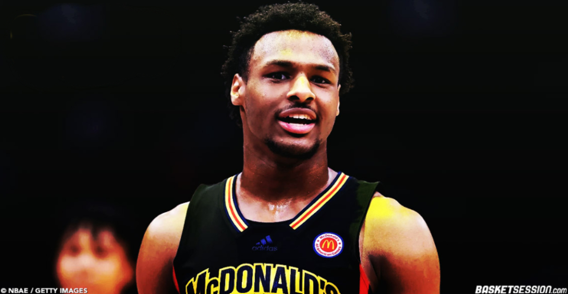 Bronny James convaincant, workouts en vue pour le fils du King