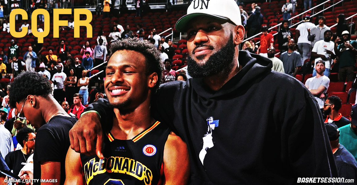 🎙️Bronny rejoint LeBron aux Lakers !