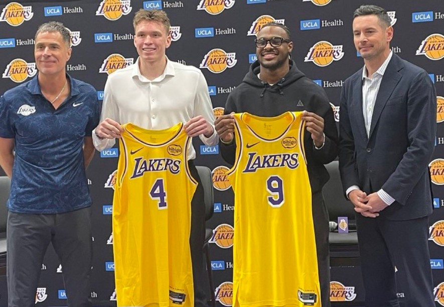 Hommage et Puissance 4: l’histoire derrière les numéros de Bronny James et Dalton Knecht