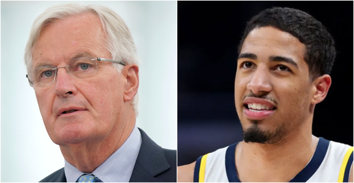 Trophée Michel Barnier à Matignon du truc qui a fait pschiiit