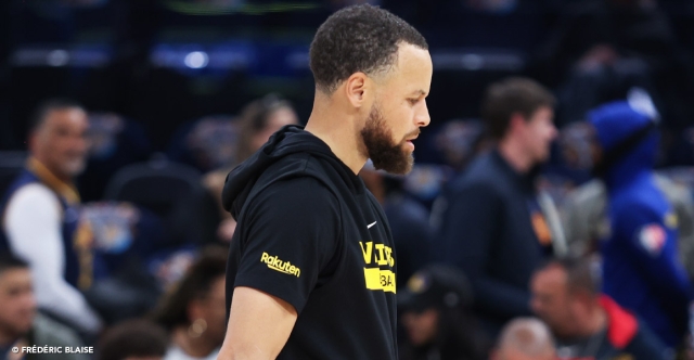 Stephen Curry, une blessure qui peut changer la série contre Minnesota