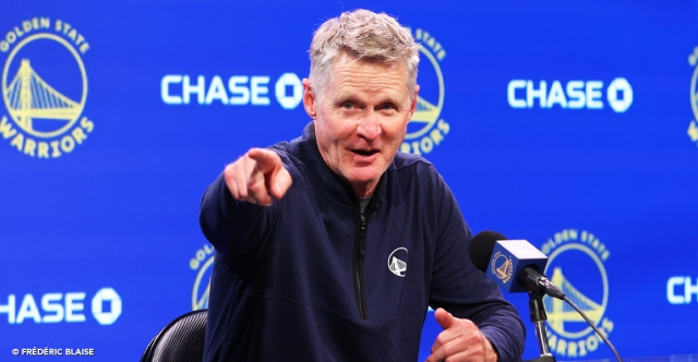 Steve Kerr pense que le record des 73 victoires des Warriors ne sera jamais battu
