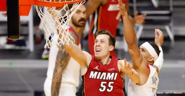 Duncan Robinson arrive à Detroit dans un sign&trade