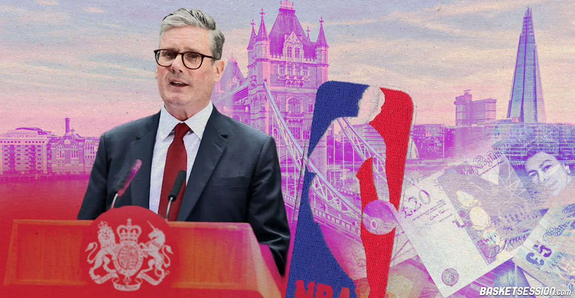 La NBA et le Royaume-Uni annoncent un accord de 10 millions pour doper le basket