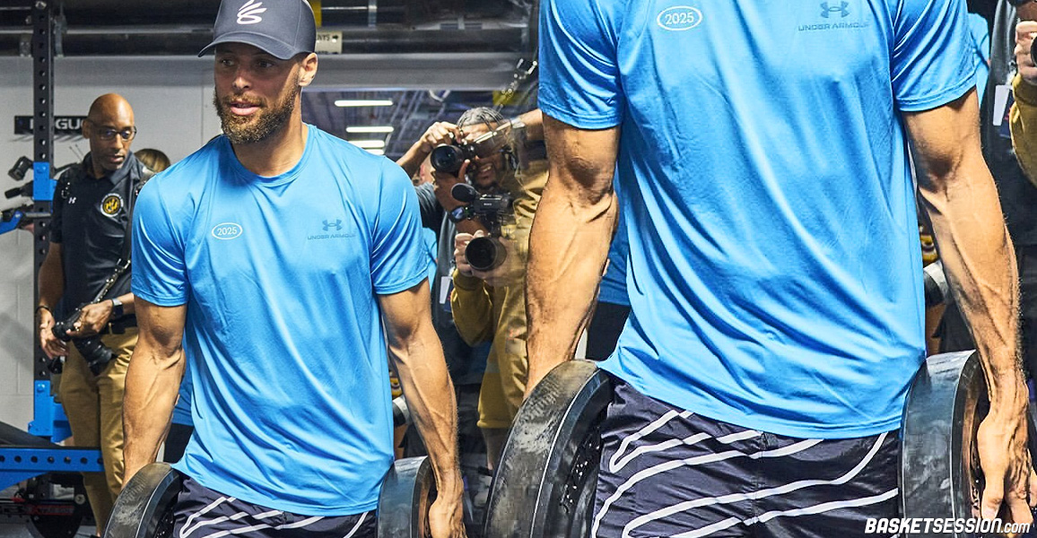 Stephen Curry enflamme internet avec une photo de lui ultra affûté