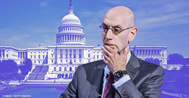 Adam Silver se fait allumer par le Congrès au sujet des paris sportifs