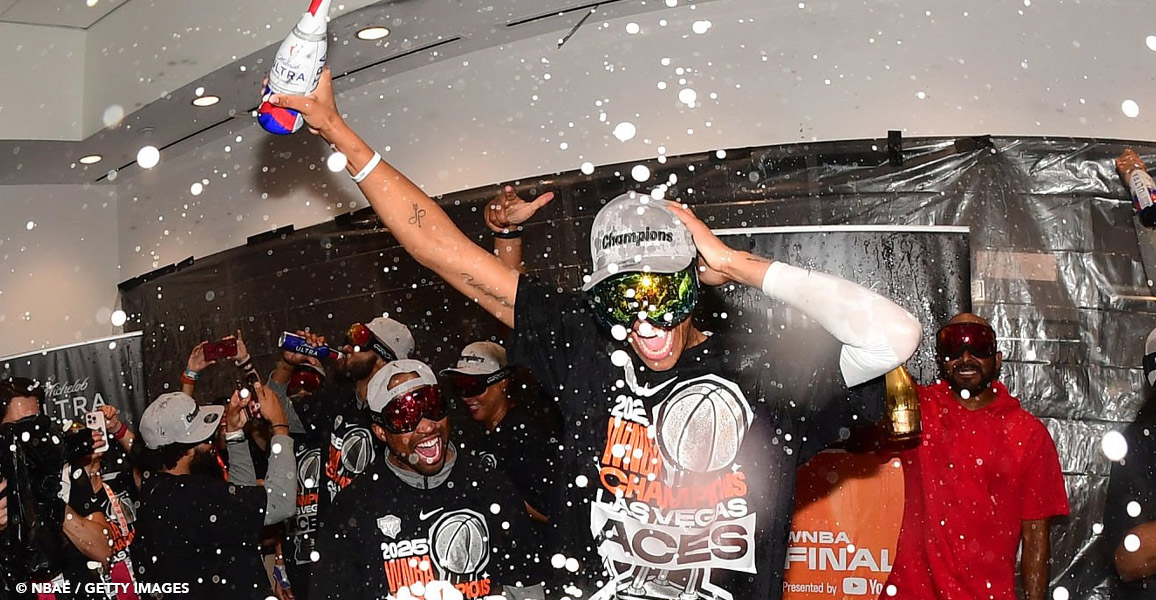 A’ja Wilson MVP des Finales, les Aces sweepent le Mercury !