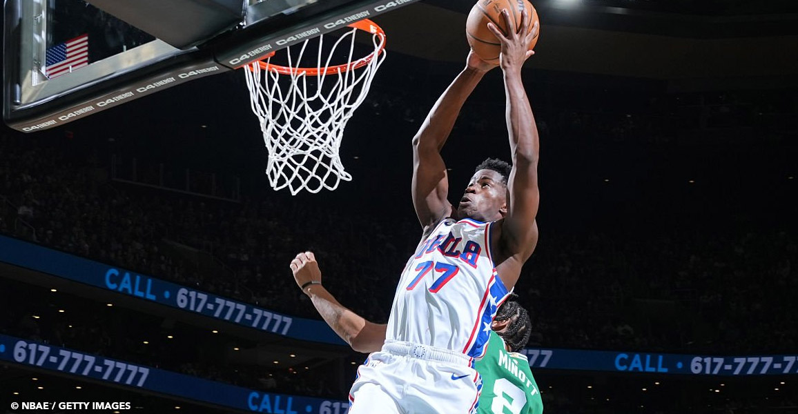 VJ Edgecombe, des débuts NBA fracassants plus vus depuis… Wilt Chamberlain !