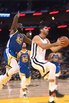 Draymond Green : faute flagrante, insultes et clowneries, un lundi soir au bureau quoi