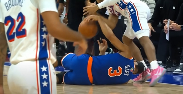 Josh Hart : blessé, expulsé mais rassurant