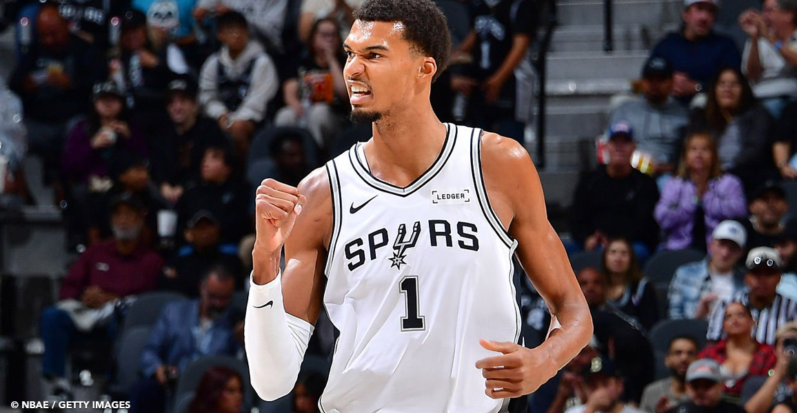 CQFR : Victor Wembanyama et les Spurs s’offrent les Celtics, le show des Hornets !