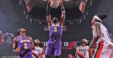 Lakers : DeAndre Ayton punit Portland, la surprise Nick Smith Jr.