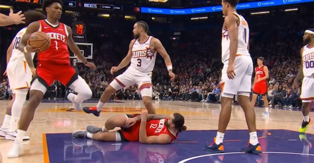 Dillon Brooks retrouve Houston et… balance Steven Adams au tapis