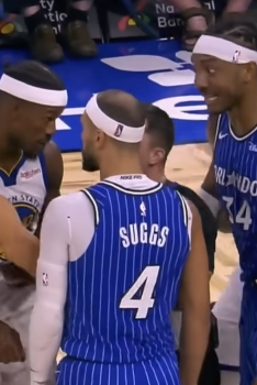 Jimmy Butler et Jalen Suggs se sont bien chauffés