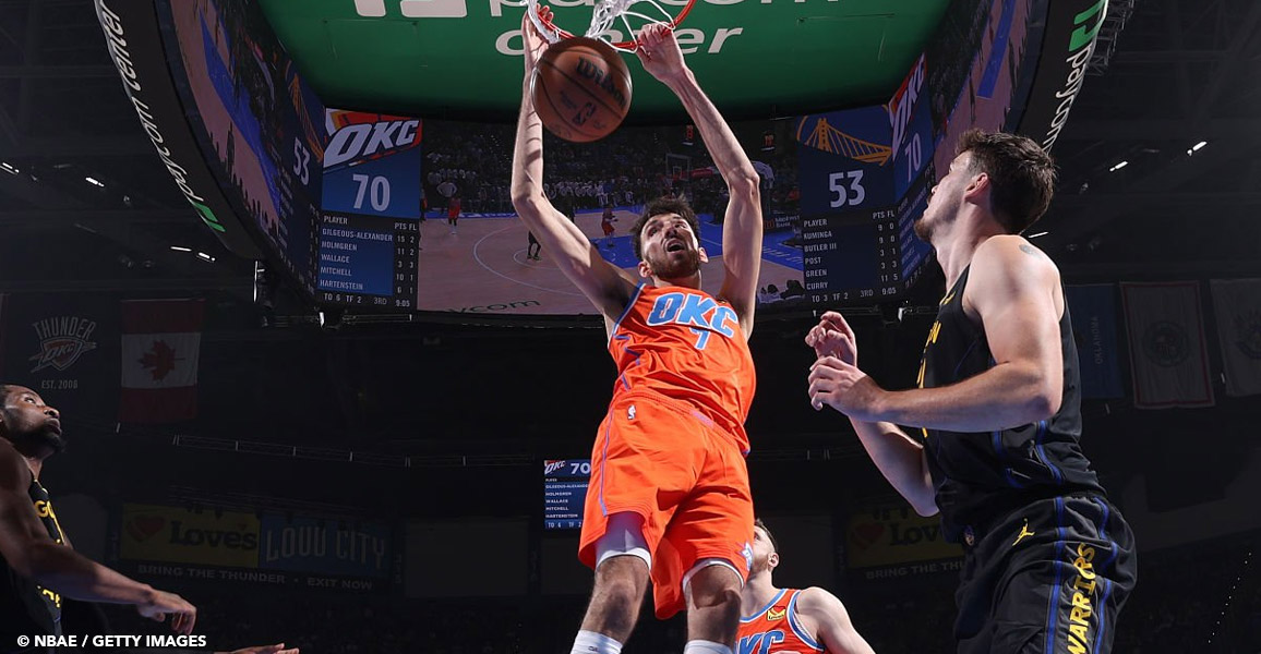 CQFR : OKC roule sur les Warriors, Oubre clutch