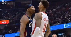Grosse tension, insulte et faute flagrante entre Houston et Cleveland