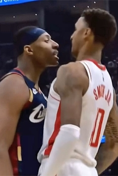 Grosse tension, insulte et faute flagrante entre Houston et Cleveland