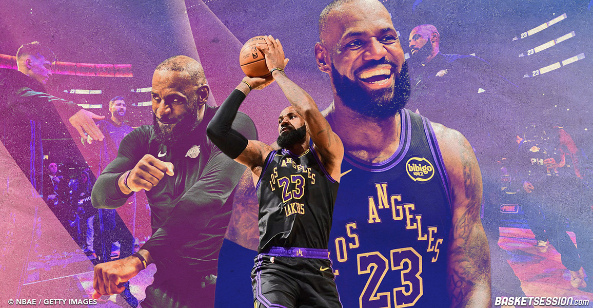 LeBron James a ENFIN joué et a déjà brillé